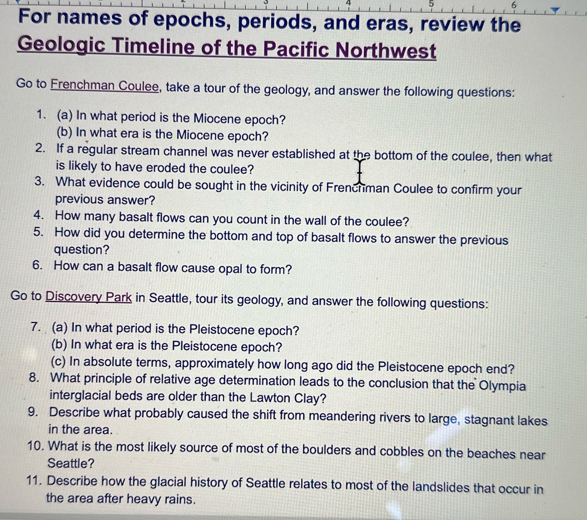 - For names of epochs, periods, a 4 5 6 nd eras,