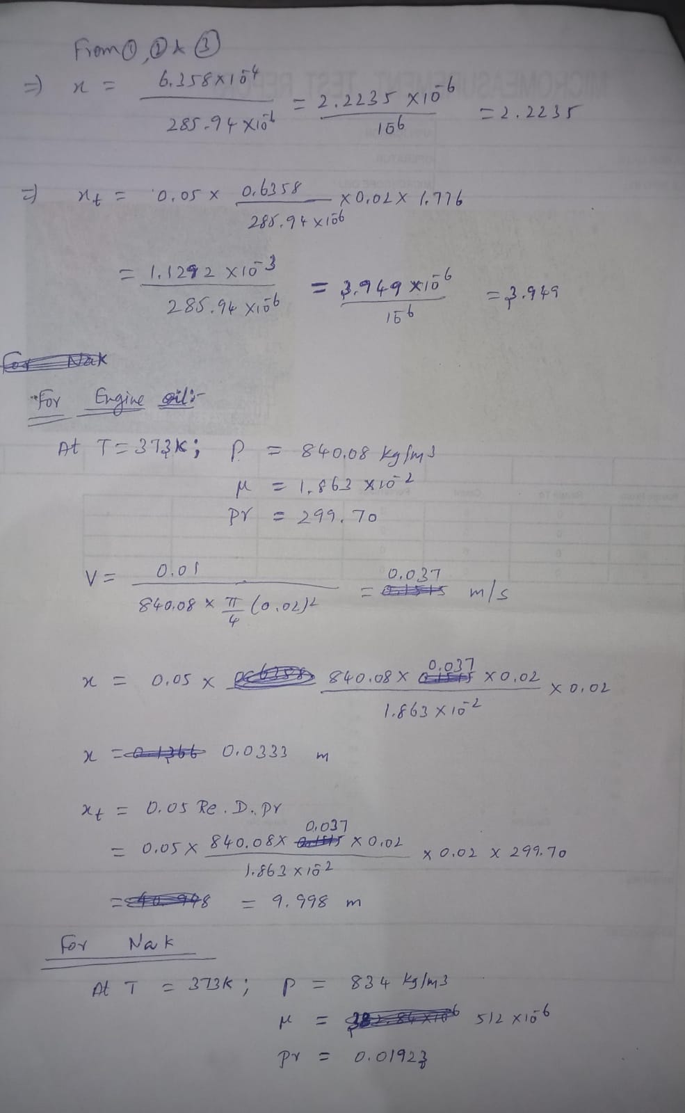 Show assumptions and solve both problems 1. What