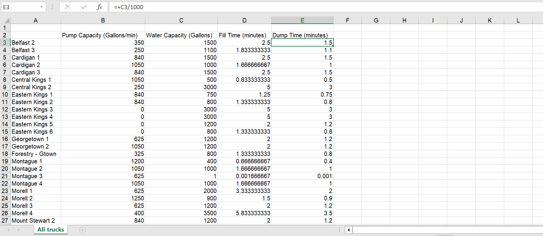 7. An Excel file has been uploaded with the