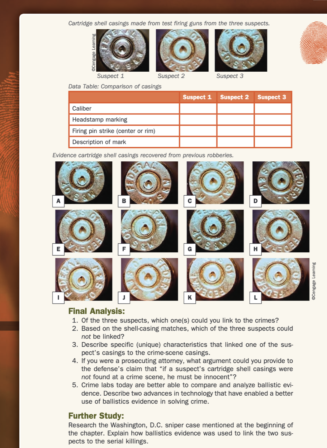 Ch. Obj. 17.2, 17.3, 17.4, and 17.6 FIRING PIN