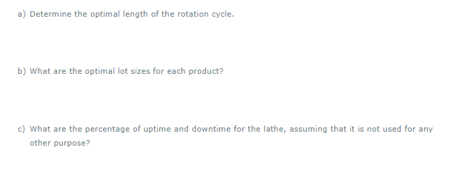 Tomlinson Furniture has a single lathe for