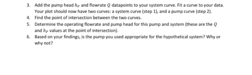 \fFor this lab, a hypothetical system is created