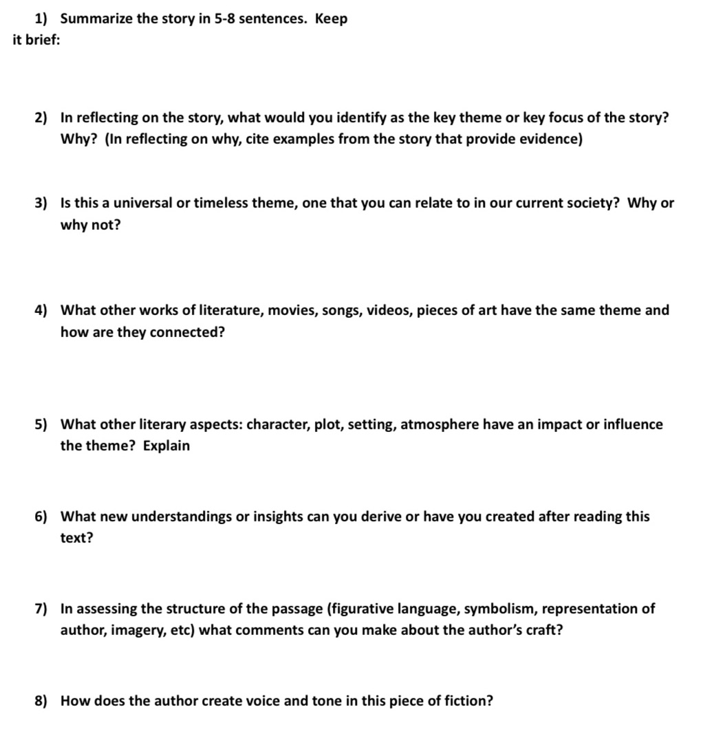 Text : Horses of the Night by Margaret Laurence