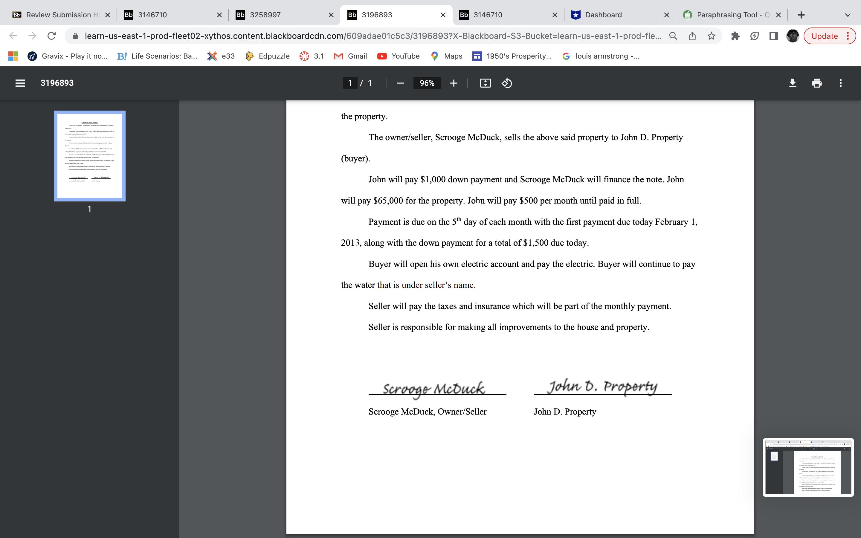 what is the preliminary statement for this issue