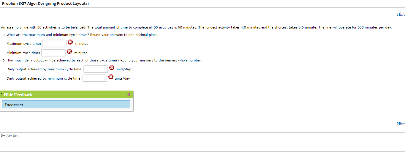 Problem 8-37 Algo (Designing Product Layouts)