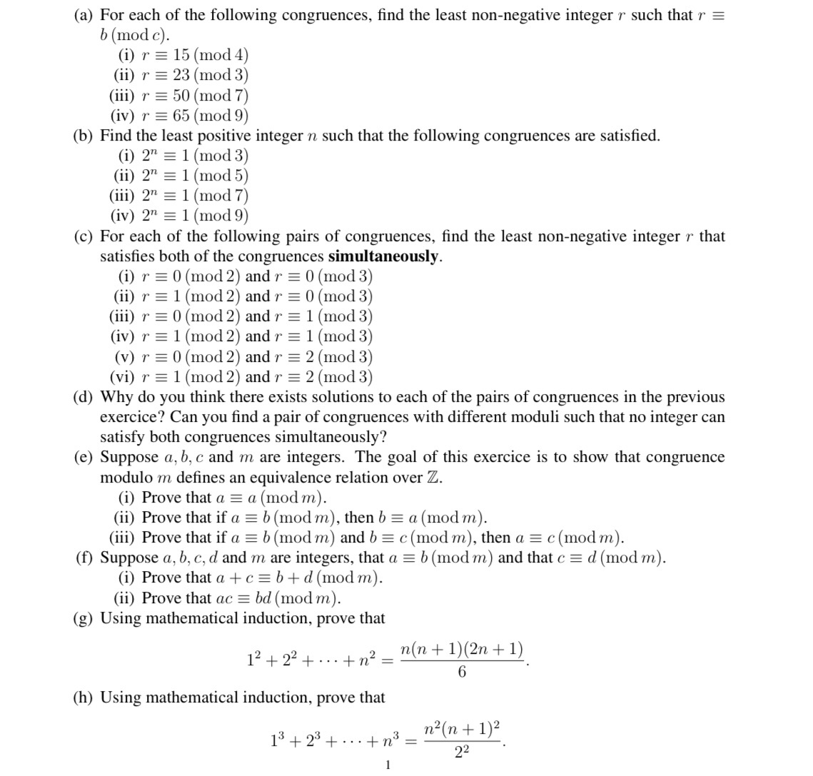 Answer the following questions: a,b,c,d,e,f,g,