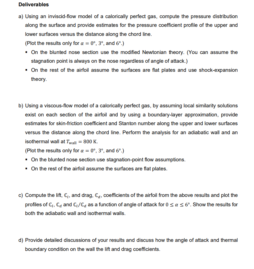 A two-dimensional symmetrical airfoil, used as