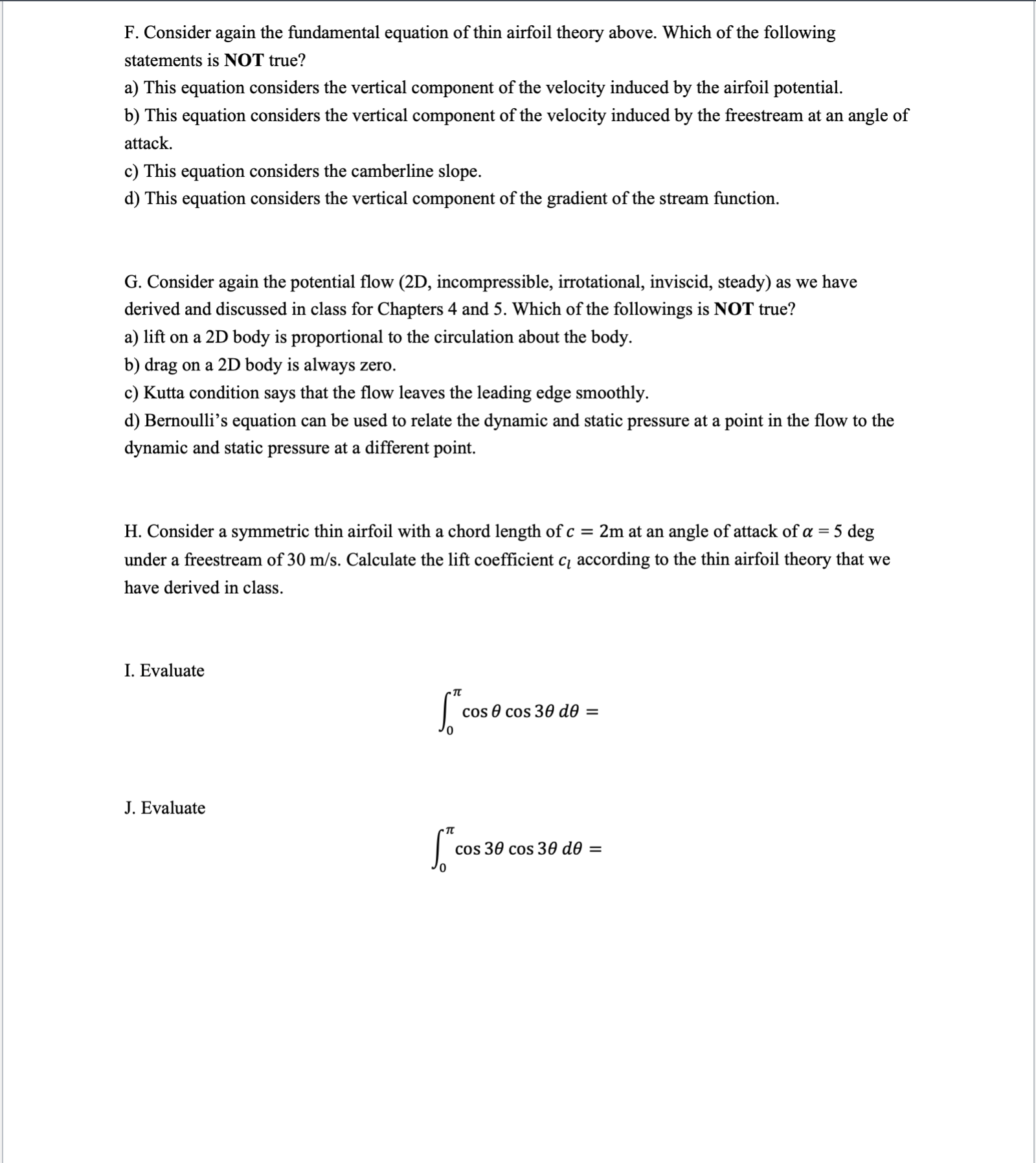 Only 1 problem, multiple choice. Explain your