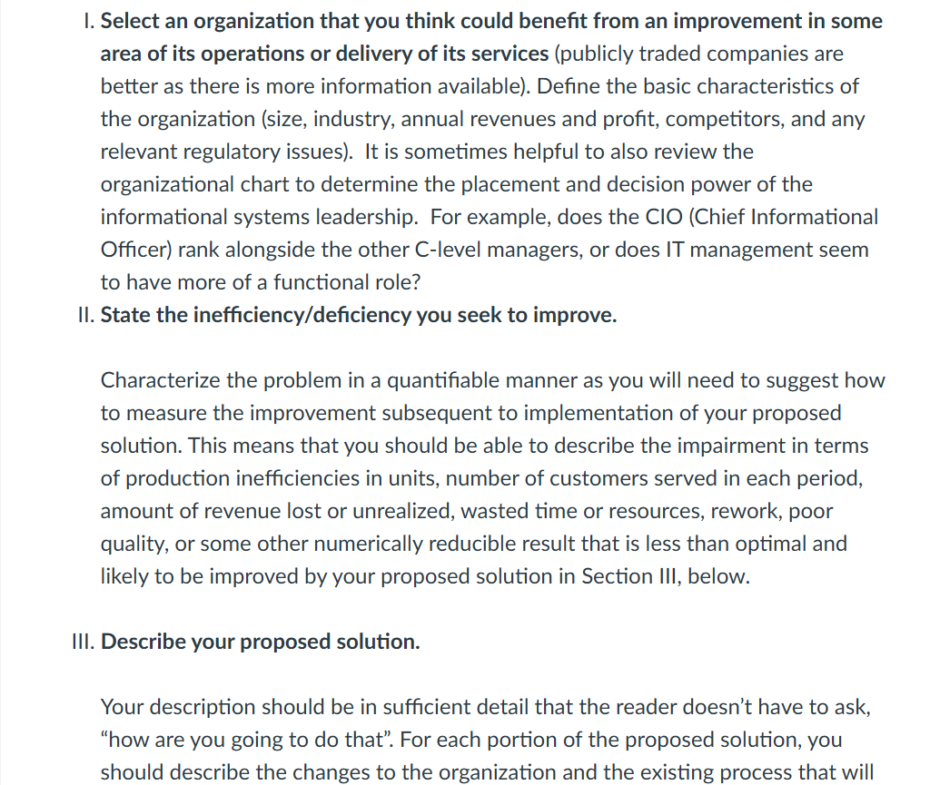 MIS 245 PAPER/COURSE PROJECT Course learning