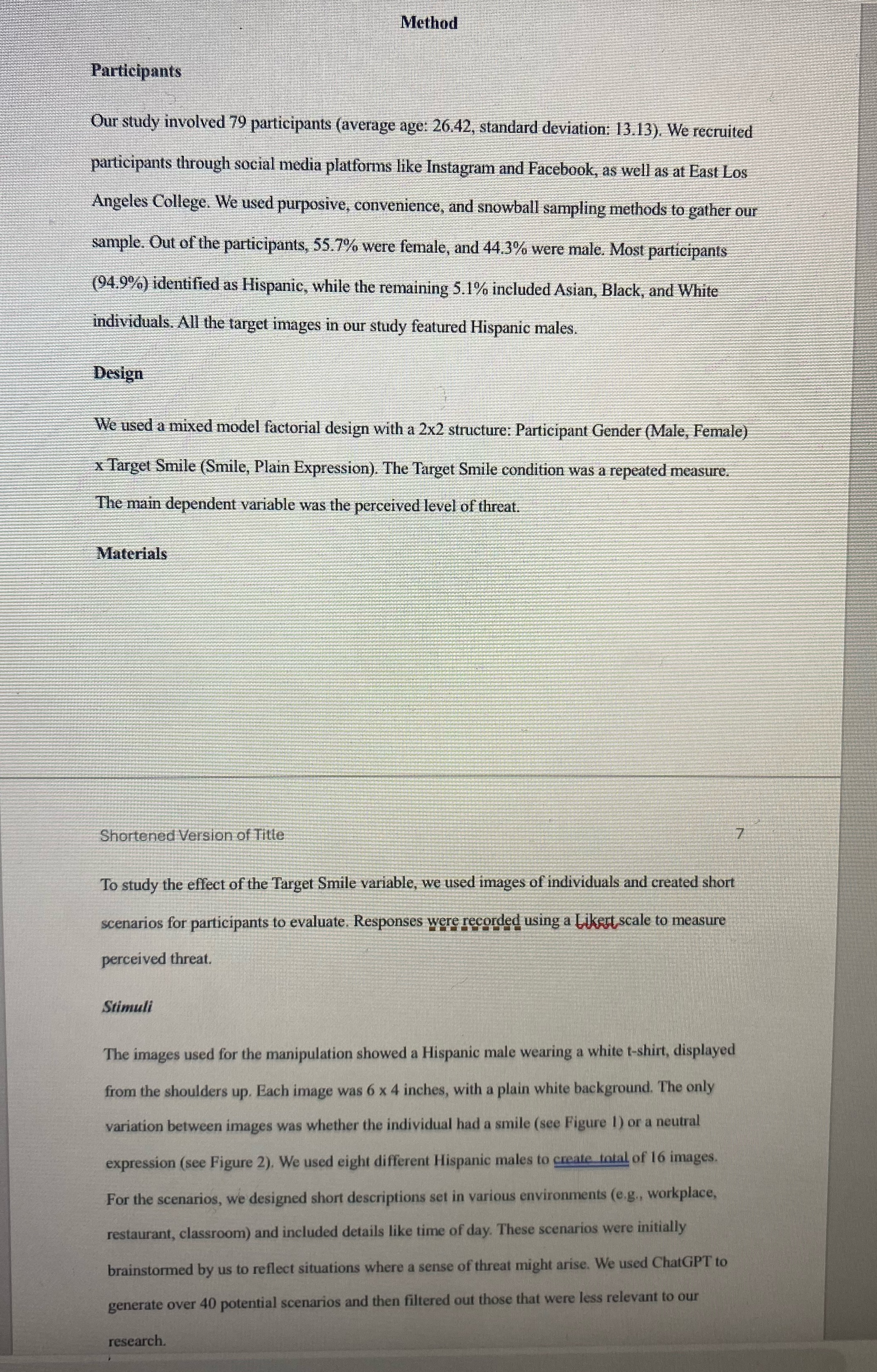 I need help to do a small abstract based on the