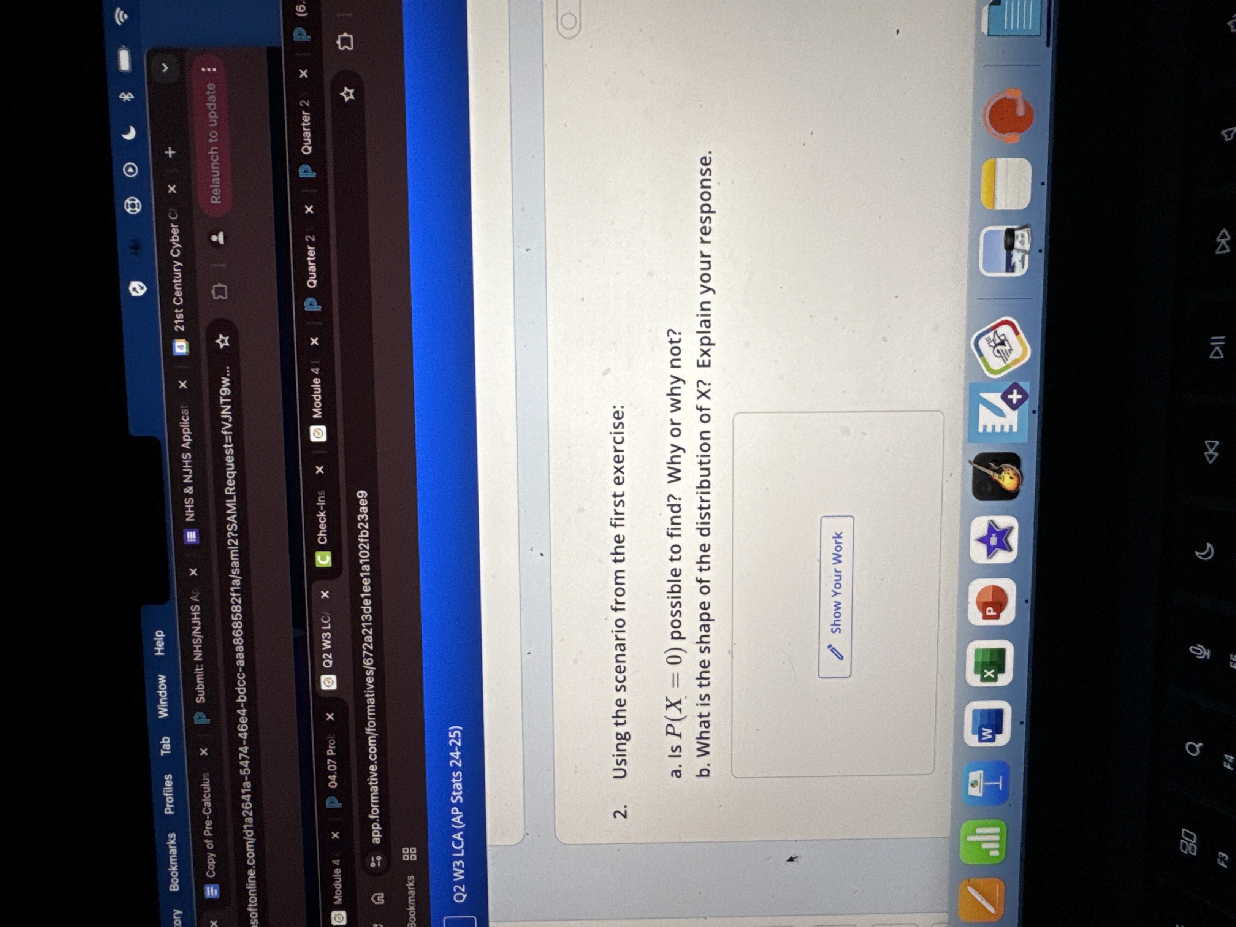 Q 8 Fri De Profiles Tab Window Help Calculus x