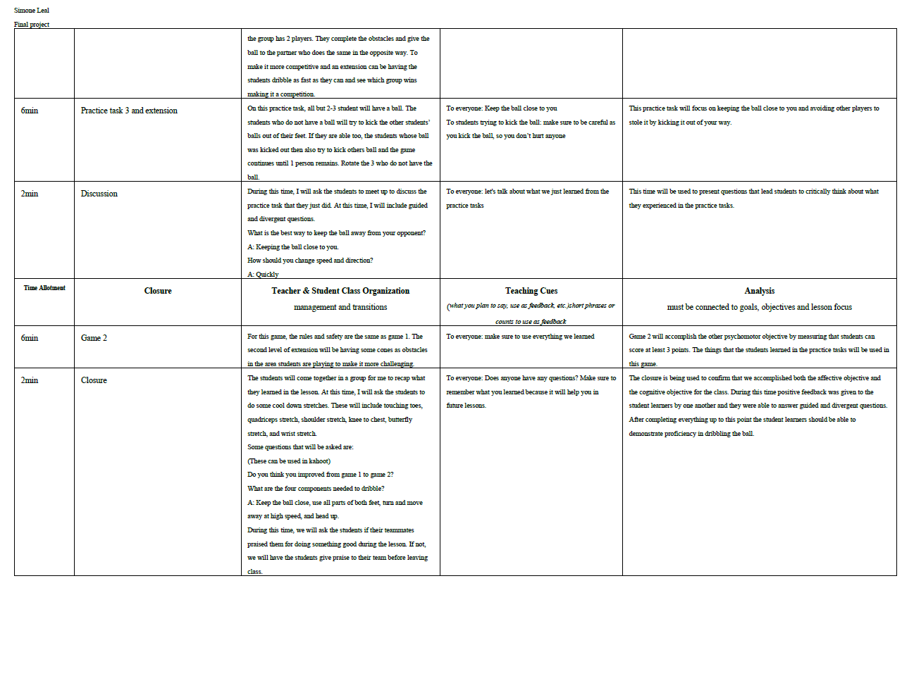 Please help me with this assignment for my