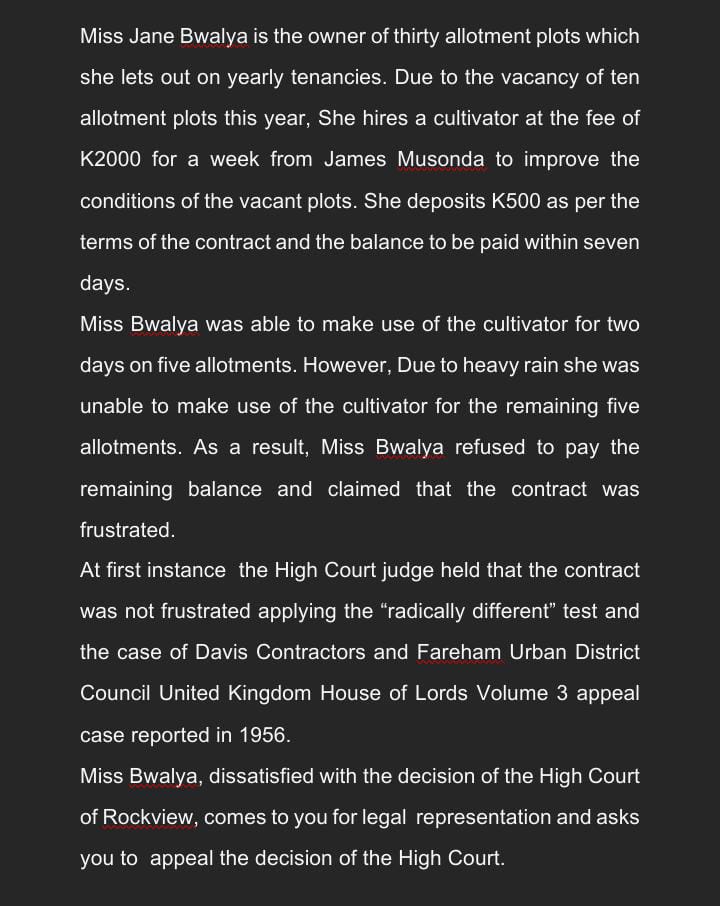 Miss Jane Bwalya is the owner of thirty allotment