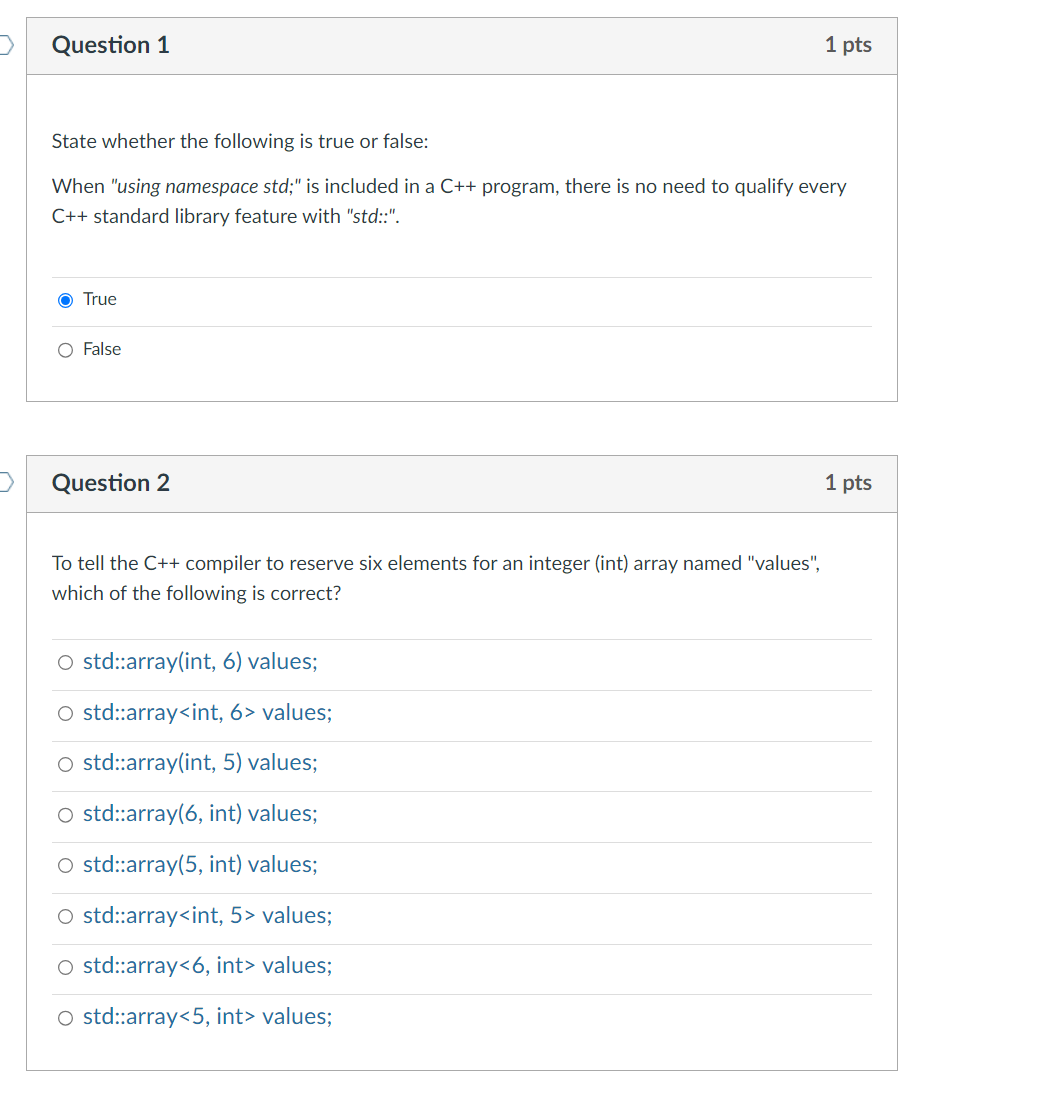 do this: L LJ Question 1 1pts State whether the