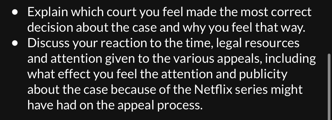 Familiarize yourself with the facts of the Steven