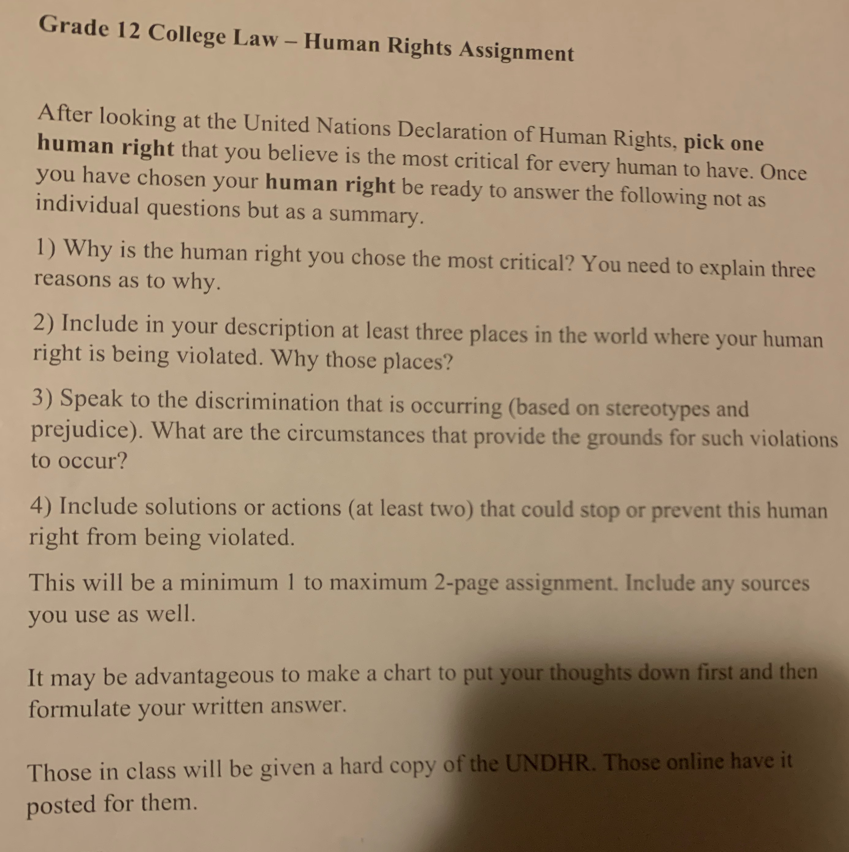 Please help me with this assignment about human