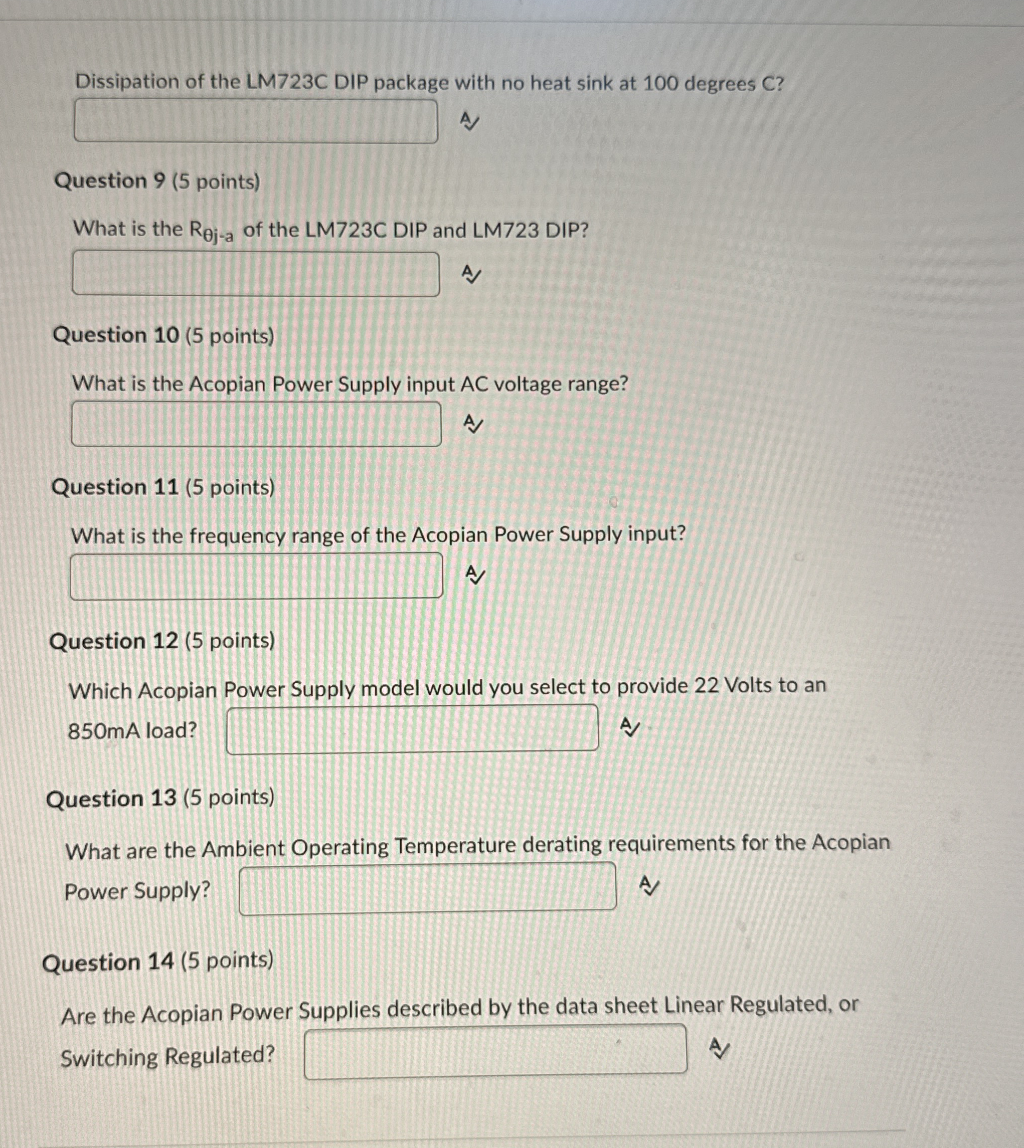 Dissipation of the LM 7 2 3 C DIP package with no