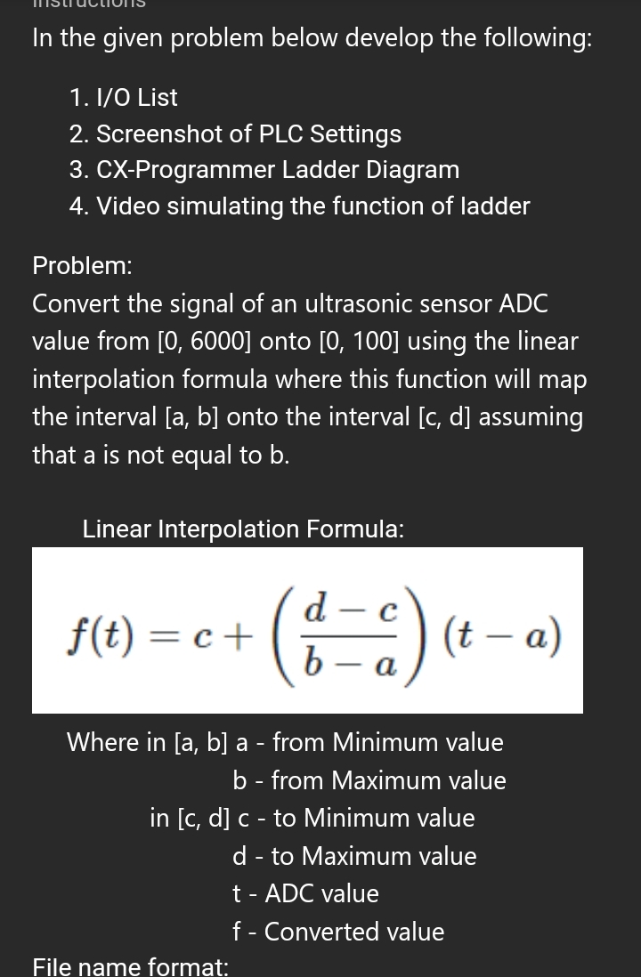 In the given problem below develop the following: