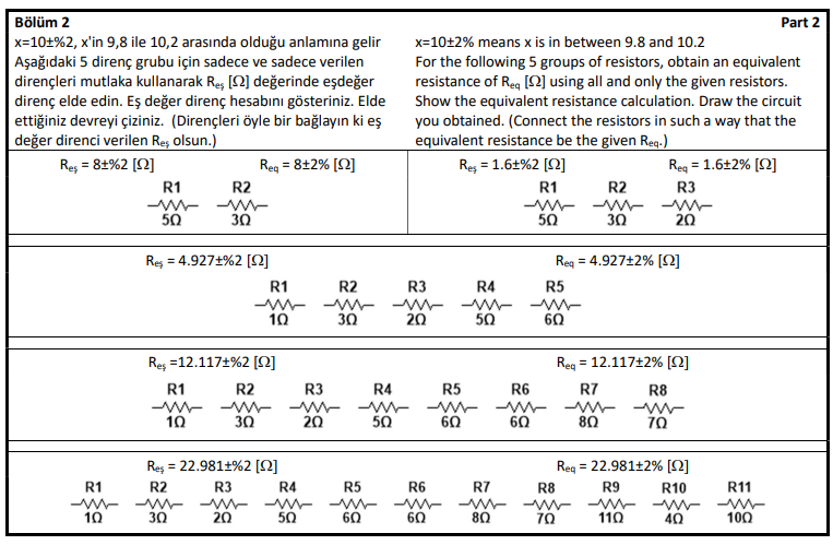 resistance calculation