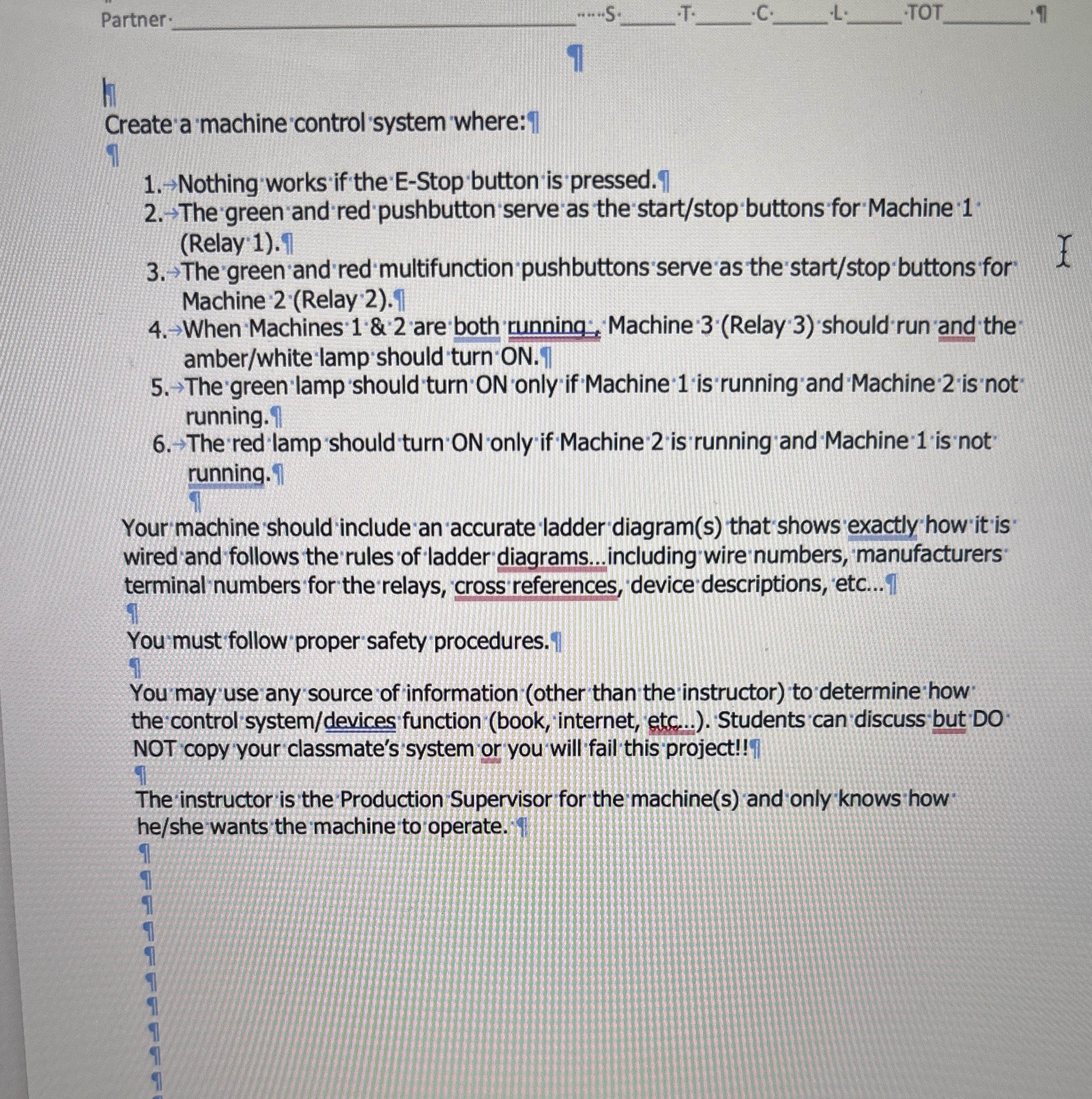 Partner . . . . 5 . q , T . q , C . q , L . q ,