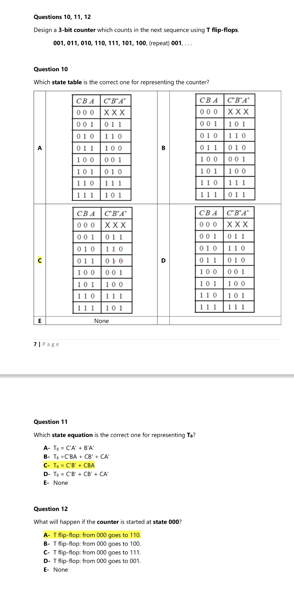 i dont understand how we got the answers for