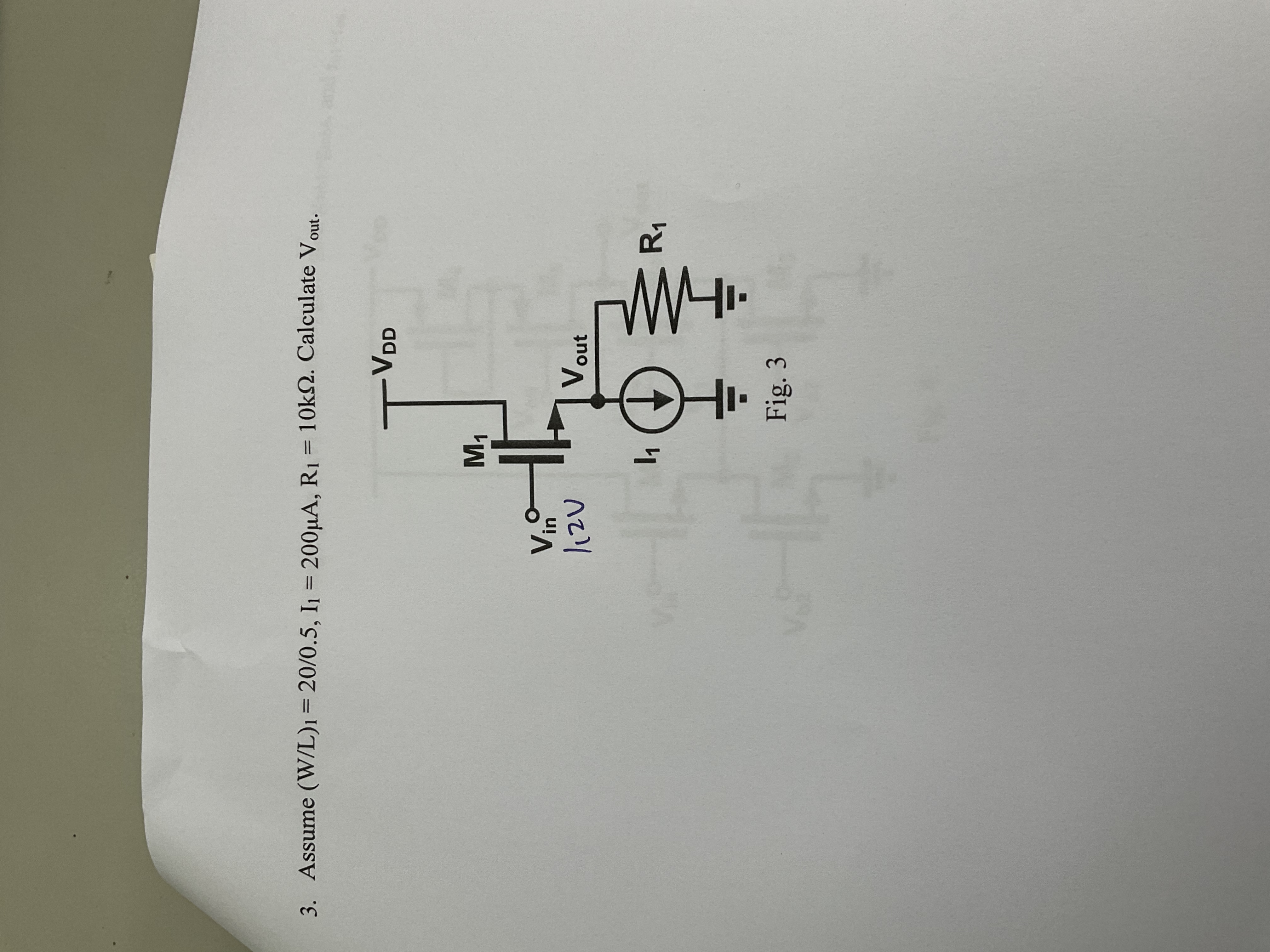 Assume ( W L ) 1 = 2 0 0 . 5 , I 1 = 2 0 0 A , R