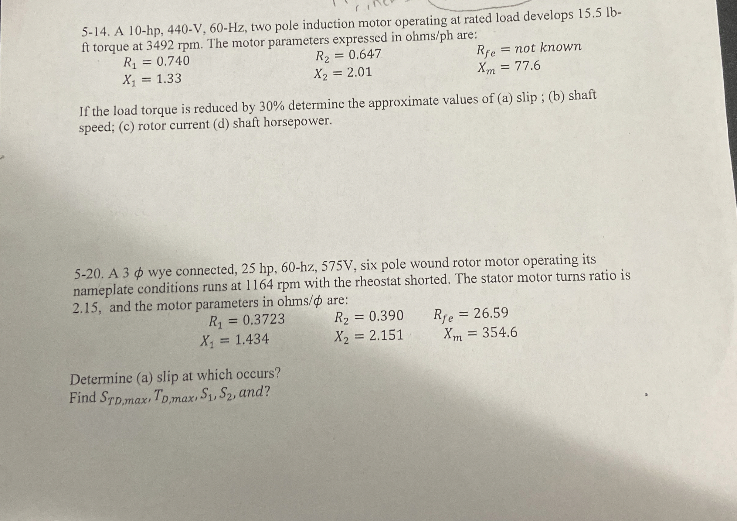 5 - 1 4 . A 1 0 - h p , 4 4 0 - V , 6 0 - H z ,