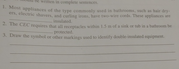 What provision does the CEC require for microwave