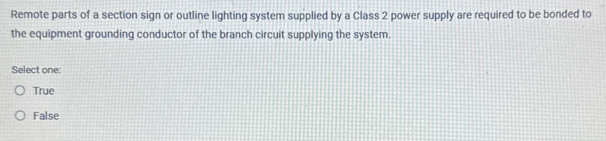 Remote parts of a section sign or outline