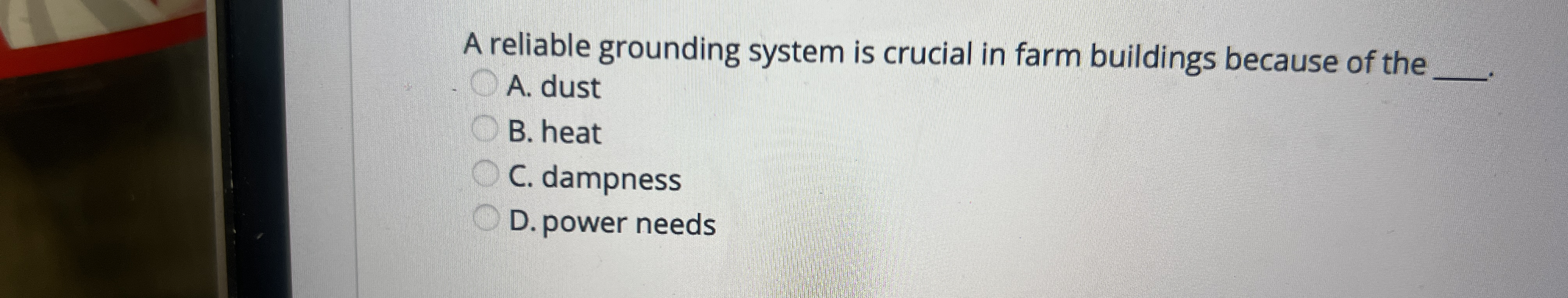 A reliable grounding system is crucial in farm