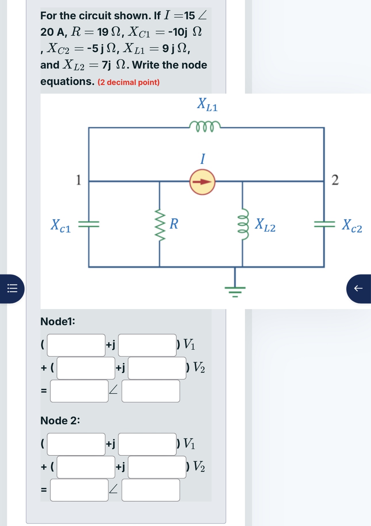 For the circuit shown. If I = 1 5 ? ? 2 0 A , R =