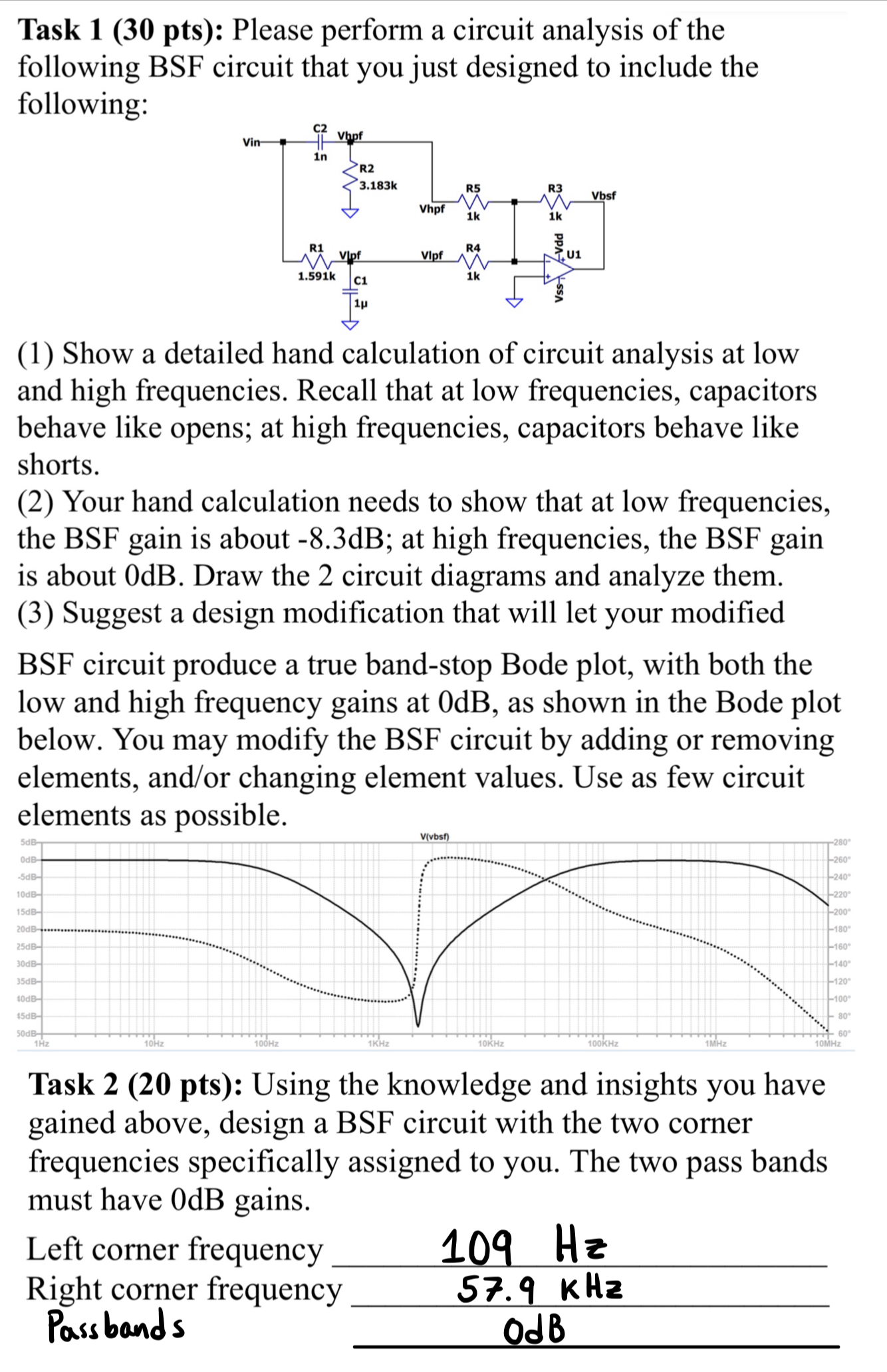 Task 2 ( 2 0 pts ) : Using the knowledge and