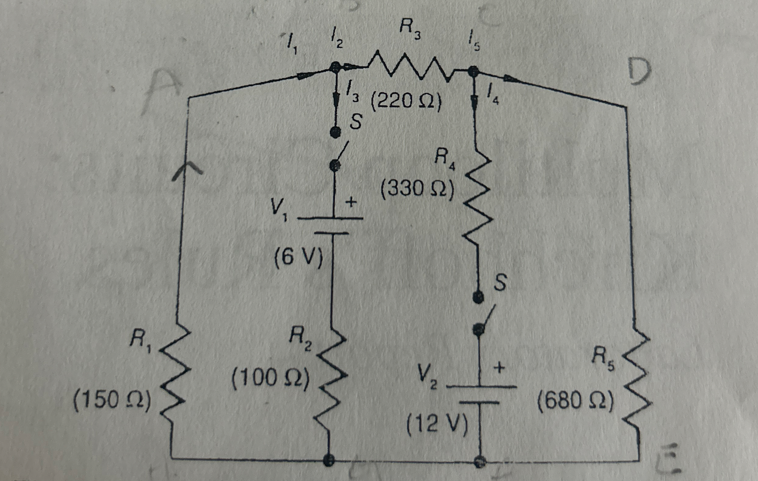 compute to the theoretical values of each branch