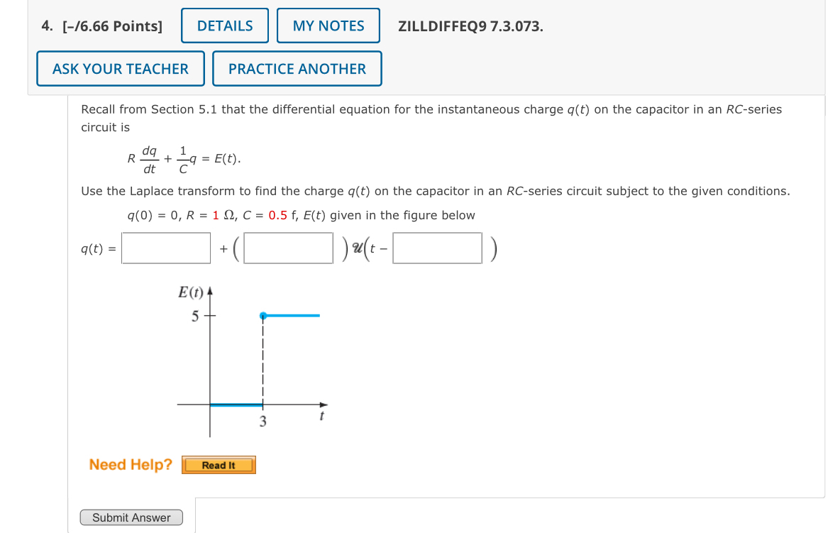 [ - / 6 . 6 6 Points ] ZILLDIFFEQ 9 7 . 3 . 0 7 3