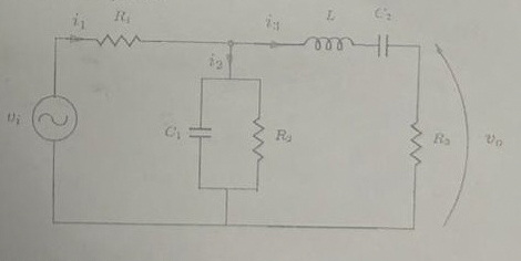 Find the voltage phasor Vo , the power factor of