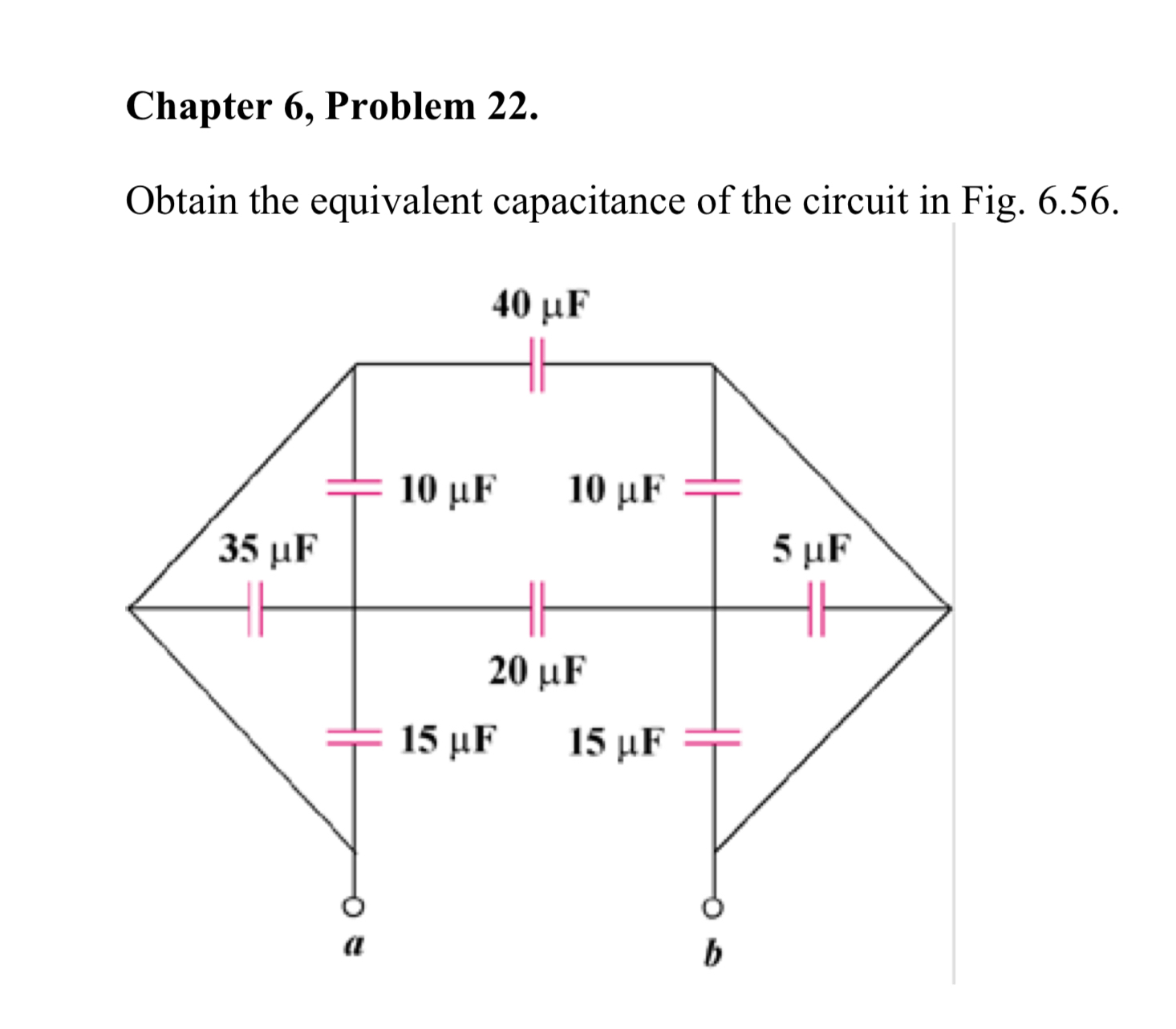 Chapter 6 , Problem 2 2 . Obtain the equivalent