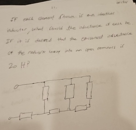 aritos If each elment is an identical inductor,