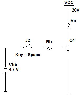 For the circuit shown above, calculate the value