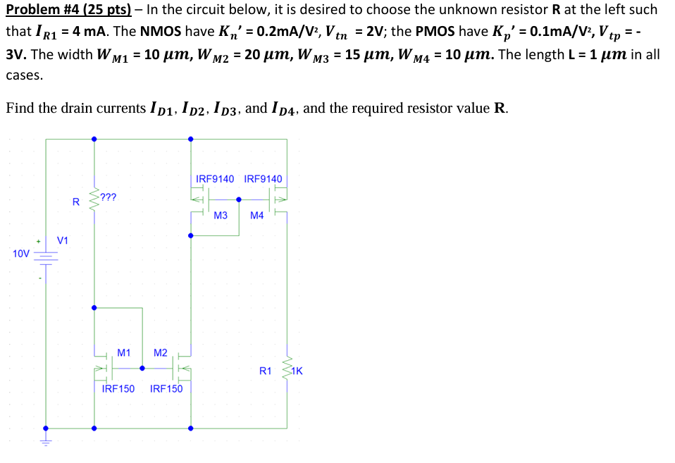 PLease solve in detail. Problem # 4 ( 2 5 pts ) -