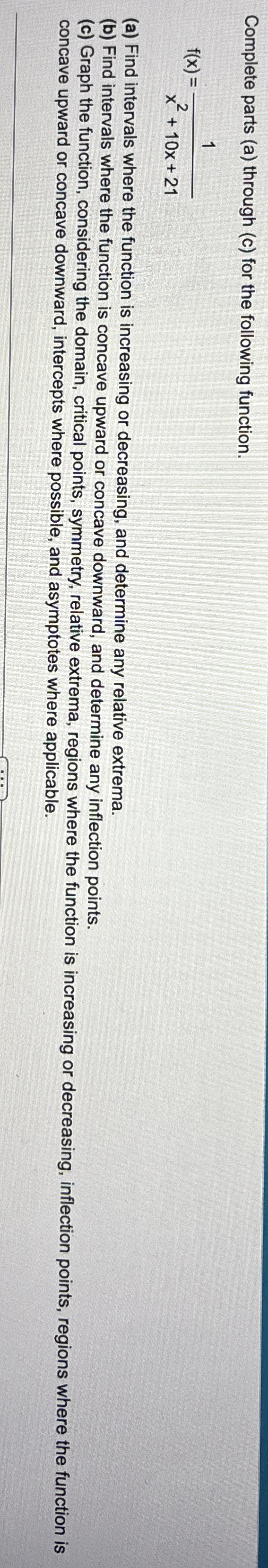 Complete parts ( a ) through ( c ) for the