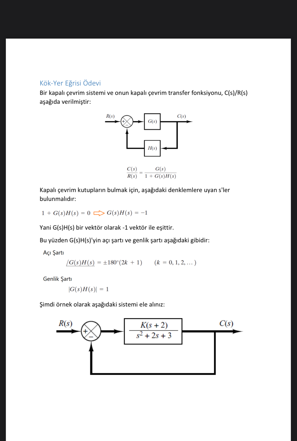 K k - Yer E risi devi Bir kapal evrim sistemi ve