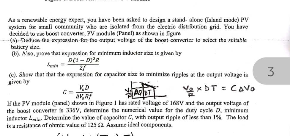 As a renewable energy expert, you have been asked