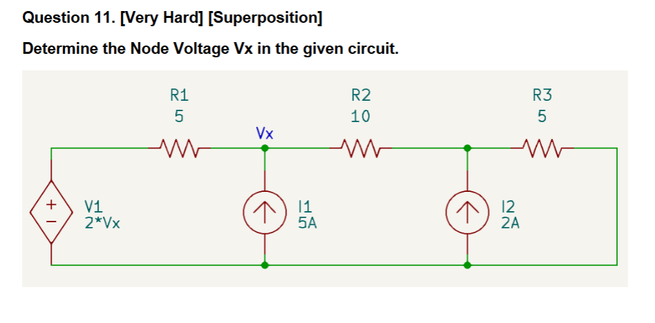 Question 1 1 . [ Very Hard ] [ Superposition ]