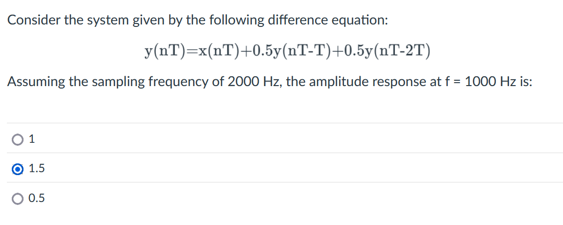 Consider the system given by the following