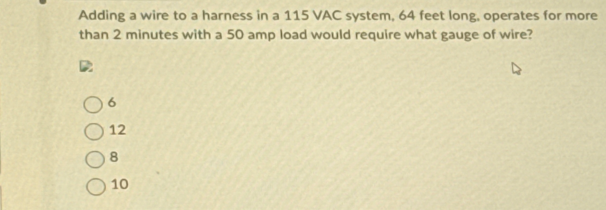 Adding a wire to a harness in a 1 1 5 VAC system,