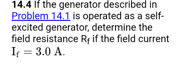 1 4 . 4 If the generator described in Problem 1 4