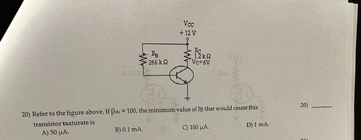 Refer to the figure above. If d c = 1 0 0 , the