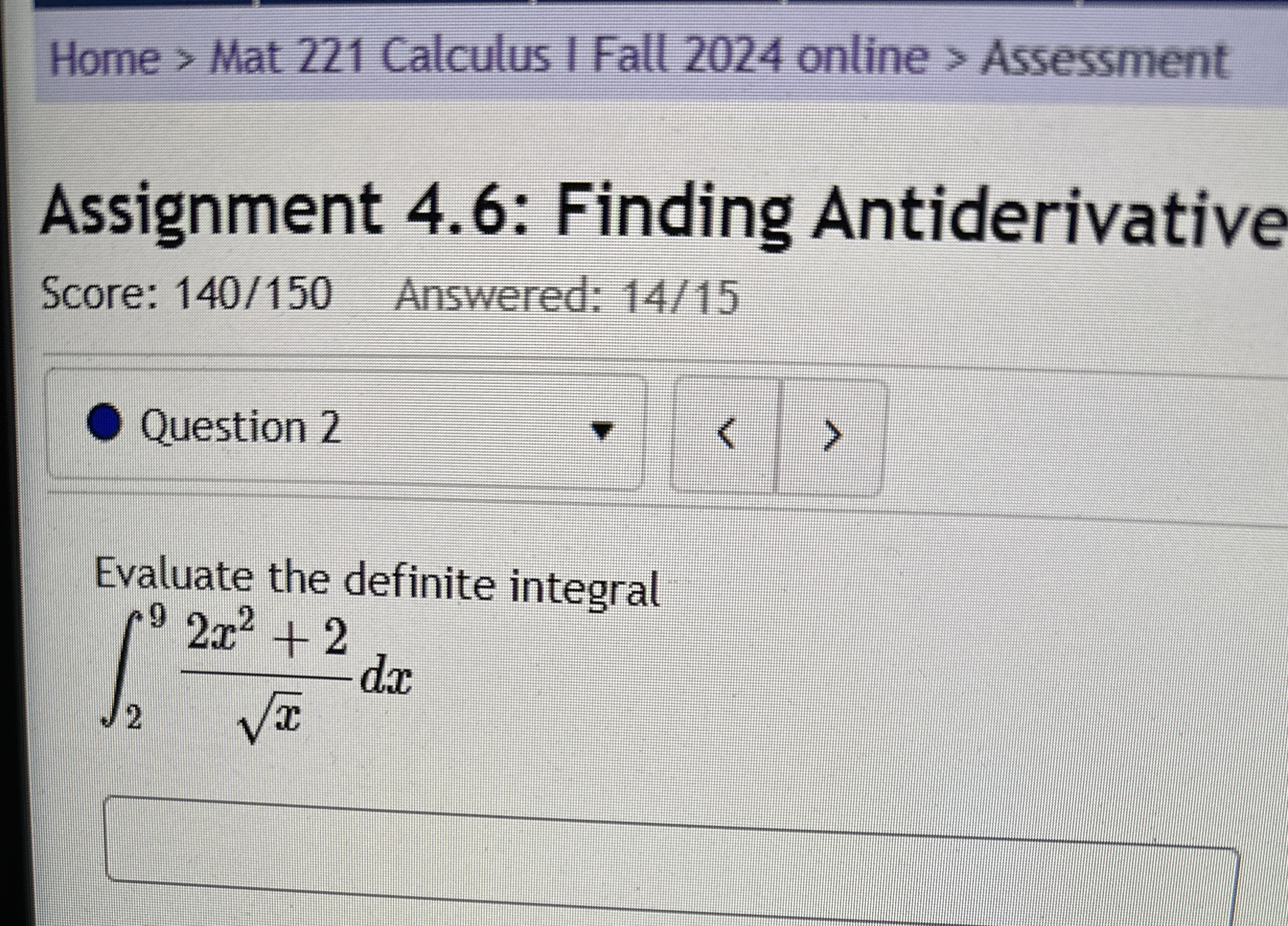Home > Mat 2 2 1 Calculus I Fall 2 0 2 4 online >