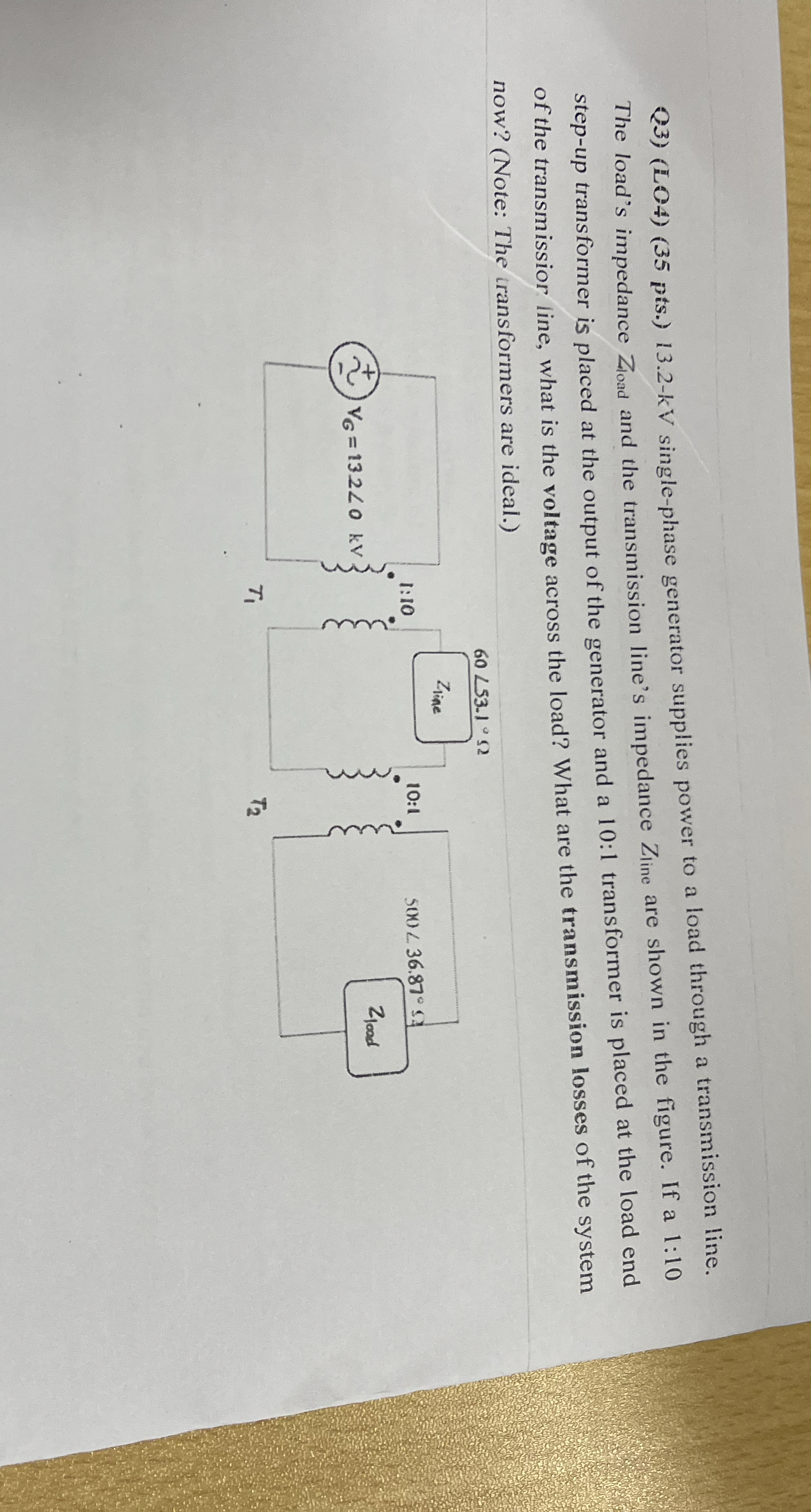 Q 3 ) ( LO 4 ) ( 3 5 pts . ) 1 3 . 2 - k V single
