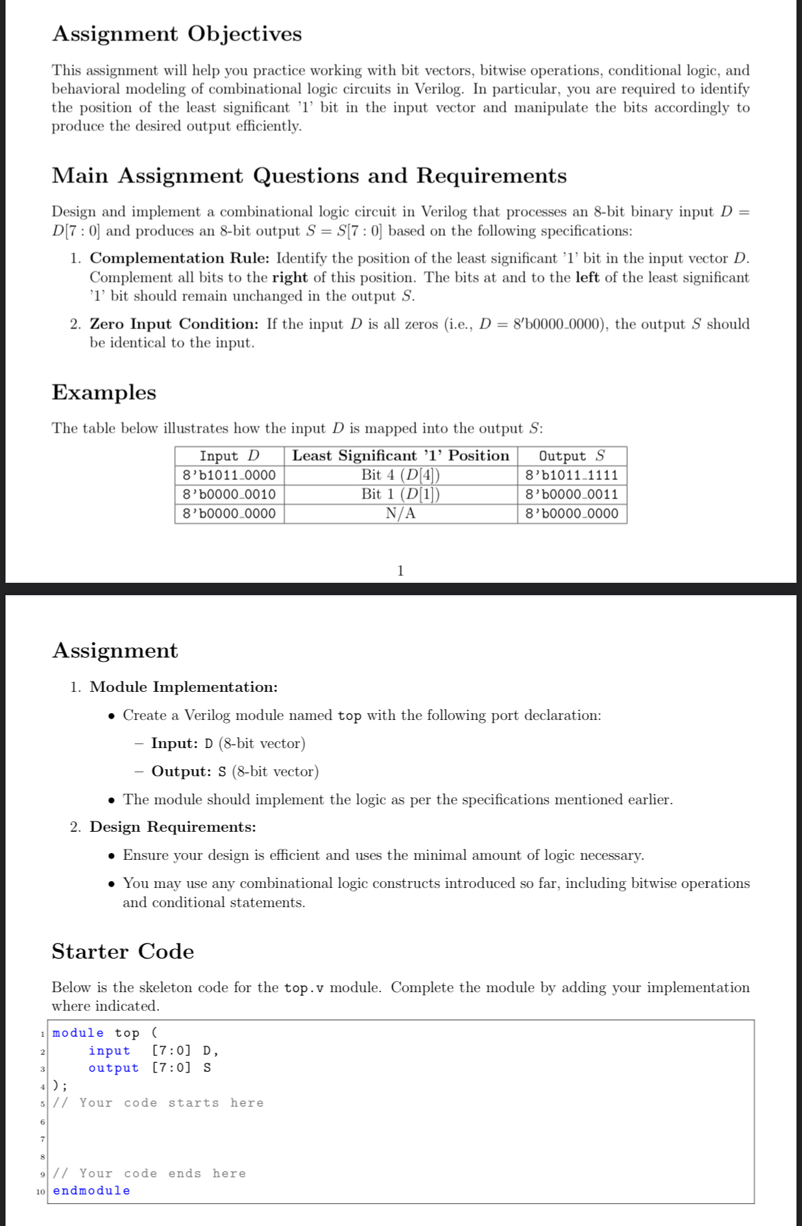 Assignment Objectives This assignment will help